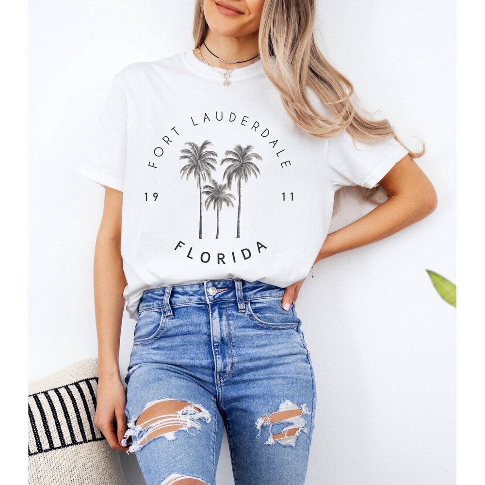Fort Lauderdale T-Shirt, Florida Shirt, Vacation Pullover